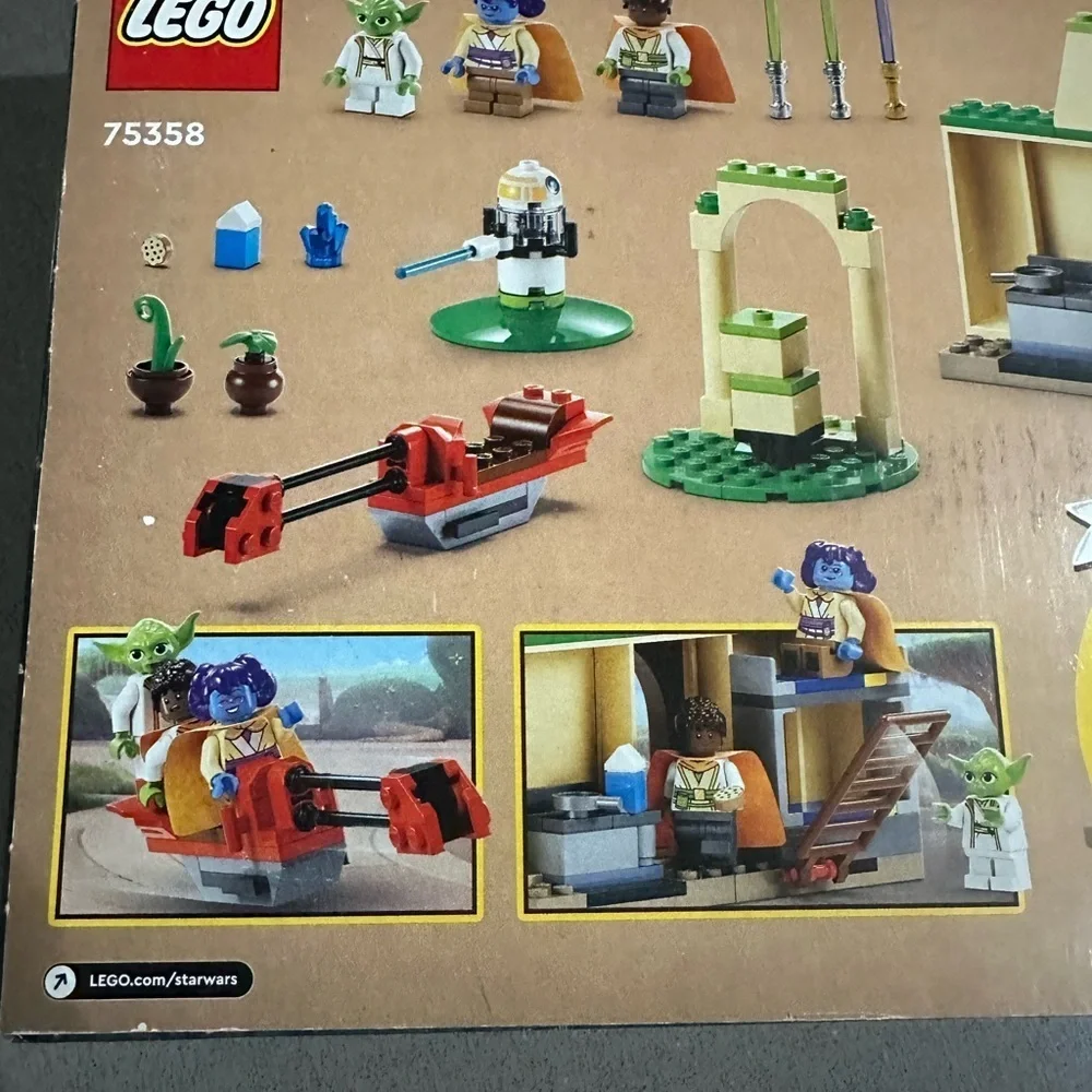LEGO Star Wars Tenoo Jedi Temple 75358 Young Jedi Adventures Set New 124pcs